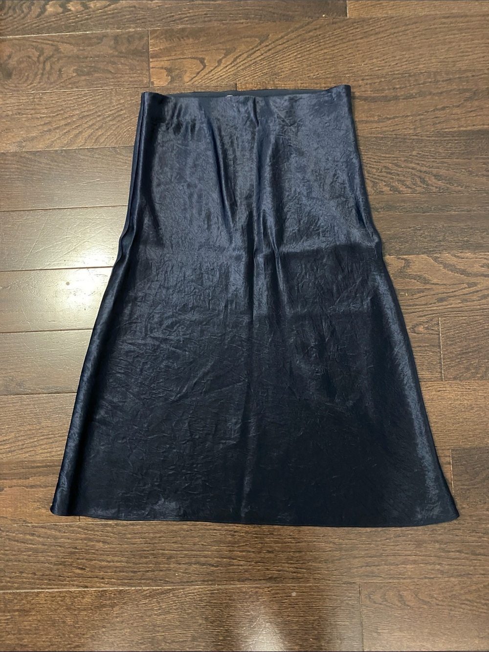 Babaton Slip Satin Midi Skirt